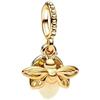 Feitery Lucciola Viaggi e Animali Charm Oro Ciondoli Libellule Bracciale Compatibile Regalo