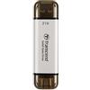 Transcend SSD esterno Transcend ESD310 2 TB Argento [TS2TESD310S]