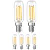 ledscom.de 6 pezzi E14 lampadina LED, T25, bianco caldo (2900 K), 4,2 W, 507lm