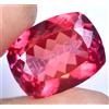 Naturale Rosso-Arancio Padparadscha Zaffiro 20.10 Cuscino CT Certificato Gemma