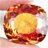 20.20 CT Naturale Perfetto Padparadscha Zaffiro Cuscino Certificato Loose Gemma