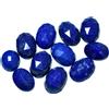 Glitzy Gems 110.0 KT 16.00 MM Naturale Blu Lapislazzuli 11 Pezzi Loose Gemma Non Trattato