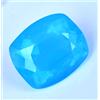 Glitzy Gems Naturale Azzurro Welo Opale 20.60 Cuscino CT Certificato Non Scaldato Australian