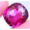 Naturale Perfetto Rodolite Granato 20.10 KT Lampone Rosa Certificato Loose Gemma