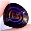20.00 CT Naturale Bolivia Bi-Colore Ametrino Pera Certificato Non Trattato Gemme