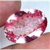 Naturale Rosato Padparadscha Zaffiro 20.45 CT Ovale Certificato Loose Gemma