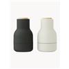Audo Copenhagen Set macina sale e pepe piccole con coperchio in legno di faggio Bottle Grinder 2 pz