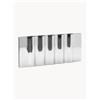 New Works Portacandele in acciaio inossidabile Ripply - Argento