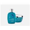 Alfaparf Semi Di Lino Curls Low Shampoo+Enhancing Mask 250+200ml - kit capelli ricci/mossi