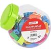 Safta - Flacone 48 pezzi temperamatite assortito 10 x 12 x 10 cm (3422051048)