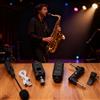 Wireless Instrument Microphone Saxophone Microfono Wireless UHF per Ottone con Batteria Lunga e Alta Sensibilità