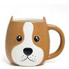 Balvi Mug WOOF! Coppa a Forma di Testa di Cane capacità di 400ml Lavabile in lavastoviglie e Forno a