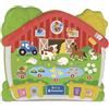 Clementoni Baby Fattoria Canta e Impara, Gioco Educativo Bambini 18-36 Mesi, Centro attività con 4 modalità di Gioco per Imparare Numeri, Versi degli Animali, Parole in Italiano e Inglese, 17516