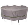 Duck Covers Soteria - Tavolo rotondo impermeabile da 250 cm, con copertura per sedie