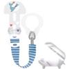 Mam Salva Ciuccio con custodia Clip It & Cover Azzurro di Mam