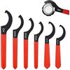 Yudobliss C Gancio Chiave Chiave, 1 set da 6 Regolabile C Gancio Chiave, C Chiave a Gancio Regolabile, Set di Chiavi per Tenditori, Strumento di Rimozione Della Chiave a Filetto per Sospensioni