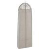 Wenko Sacco portabiti Balance 180 x 60 cm - Custodia per indumenti, protezione sicura, custodia per completi uomo e abiti, Polipropilene, 60 x 180 cm, Tortora