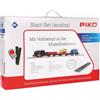 Piko 57113 H0 Start set locomotiva a vapore + 3 carri merci