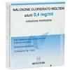 Molteni Farmaceutici Molteni & C. F. Lli Alitti Naloxone Cloridrato Molteni Adulti 0,4 Mg/ml Soluzione Iniettabile