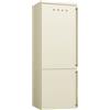 SMEG Frigorifero Estetica Coloniale, Cerniere a sinistra, Total No Frost, Panna, Classe Energetica E - FA8005LPO5