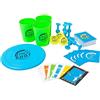 Fizz Creations Trick Shot The Game. Include Tutto Il Necessario per praticare Lo Scatto Perfetto! Include Tazze impilabili, Palline da Ping Pong, Freccette appiccicose, Disco da Lancio e Carte Sfida.