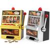 Salvadanaio Slot Machine Las Vegas Giocattolo Arcade 24x16x30cm Colori bal