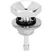 FTVOGUE Raccordo Boost Universale per Tubi Turbocompressore per Auto Tubo in Silicone Flessibile Boost per Capezzoli e Manometro VAC