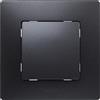 Legrand 396491 NL Pulsante Monobloc, Nero, Singolo