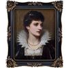 FJXMFRAME 8x10 Cornice Vintage Nero 8x10
