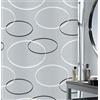 Spirella Tenda da Doccia Anello in Poliestere 180x200 cm Grigia