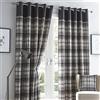 Homemaker Portfolio Orleans - Tende con occhielli, completamente foderate, 168 x 137 cm, colore: Grigio antracite