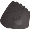 DAG STYLE Set 6 Tovagliette Americane Forma a Goccia + 6 Sottobicchieri, Linea Juta Light Cacao, 30 x 40 cm, PVC Antibatterico effetto Juta, Antimacchia, Made in Italy