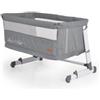 MONI Cangaroo Culla Fianco Letto co Sleeping 2 in 1 Trasformabile DAY ' n NIGHT Grey