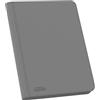 Ultimate Guard UGD10213 - Cartellina per Carte da Gioco FlexXfolio Xenoskin, Ogni Pagina Contiene Fino a 9 Carte, Colore: Grigio