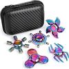 Anzmtosn Giocattoli per 4-12 Anni Bambini Party Favors Fidget Finger Hand Spinner Lega Metallo Piccolo Gadget Desktop Giocattoli Spinning Top Focus Spirale Twister Fingertip Gyro Stress Relief ADHD EDC Anti