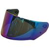 beseloa LS2 Visiera Irium Blue casco Rapid FF353 /Stream FF320 / Storm FF800