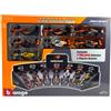 Bburago McLAREN RACING Set 7 Modelli Auto F1 BBurago Scala 1/43 2022-2024 e Espositore