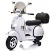LAMAS Scooter Elettrico Per Bimbi Replica Piaggio Vespa PX 150 Full Bianca