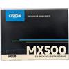 Crucial SSD INTERNO 2,5" 500GB CRUCIAL MX500 512GB SATA 3 PS3 PS4 XBOX 360 ONE NOTEBOOK
