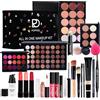 Flygragon Trousse Trucchi Donna & Ragazza 24 Pezzi - Set Cosmetics Tutto-in-Uno con Palette ombretti occhi, lucidalabbra, correttore, mascara, pennelli trucco - Ideale per Principianti e Come Regalo