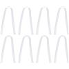 Hemobllo Tubi In Pvc Per Apparecchi Uditivi Set di 8 Tubi Flessibili Trasparente Per Sostituzione E Fabbricazione Di Punte Accessori Per Apparecchi Uditivi Bte