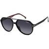 Carrera Occhiali da Sole 315/S BLACK BURGUNDY/DARK GREY SHADED 58/15/145 uomo