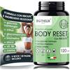 Biothelix Integratore alimentare 120 cps con Garcinia Cambogia, Glucomannano, Bromelina e Ribolife®+ Ebook Digitale Psico Reset