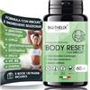 Biothelix Integratore Alimentare 60 cps con Garcinia Cambogia, Glucomannano, Bromelina e Ribolife®+ Ebook Digitale Psico Reset