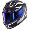 Shark Casco Moto Integrale Con Led Shark SKWAL i3 LINIK MAT Blu Bi