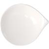 Villeroy & Boch Flow Piatto per Pane, 20 X 17 Cm, Porcellana Premium, Bianco, 1 Pezzo