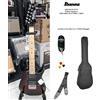 EKO AIRE LITE BLACK CHITARRA ELETTRICA NERA Pickup HSS con Borsa +Tracolla+Cavo