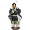 Frisa Presepi Uomo con Pecora in Spalla - h 12 cm