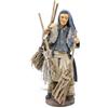Frisa Presepi Uomo con Scope - h 12 cm