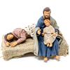 Frisa Presepi Natività Madonna che riposa - h 12 cm